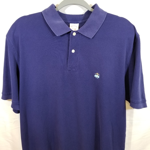 Brooks Brothers Blue Polo Shirt Golden Fleece L - Picture 3 of 16